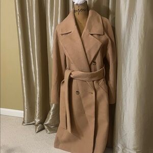 Express Tan Trench Coat